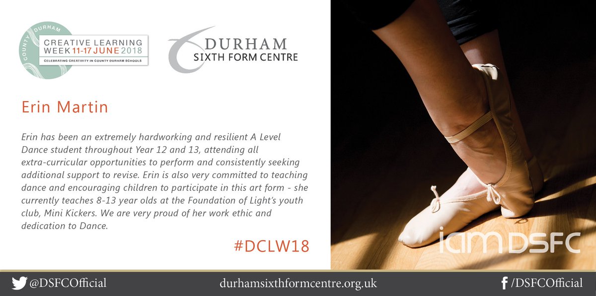 DSFCOfficial's tweet photo. #DCLW18: 🎨 @DSFCOfficial is proud to be supporting @DurhamCLW County Durham Creative Learning Week, Monday 11th - Sunday 17th June 2018. Celebrating and shining a spotlight on the great work that’s happening in County Durham. #DCLW18 https://t.co/OaviH2XLcv