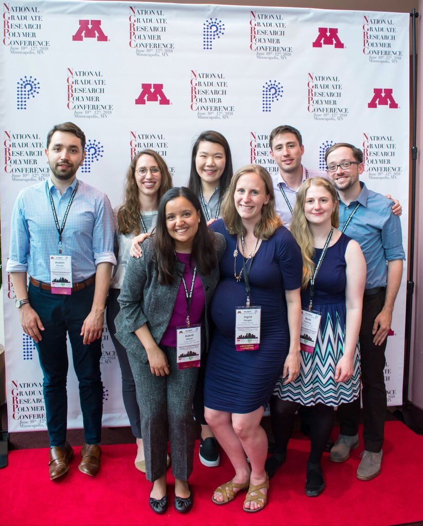 ngrpc18's tweet image. Good morning, everyone! Welcome to day 2 of the #NGRPC18 from your organizing committee! 
#redcarpet #polymers