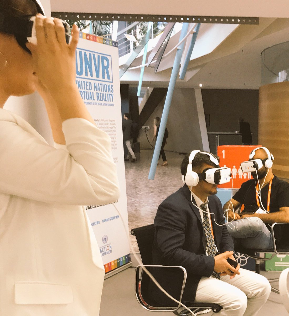 United Nations VR tweet media