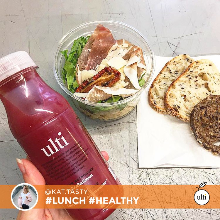 Ma pause #healthy ? Oui, mais jamais sans mon ULTI ! #Lunch #Sun #Summer #MadeInFrance
