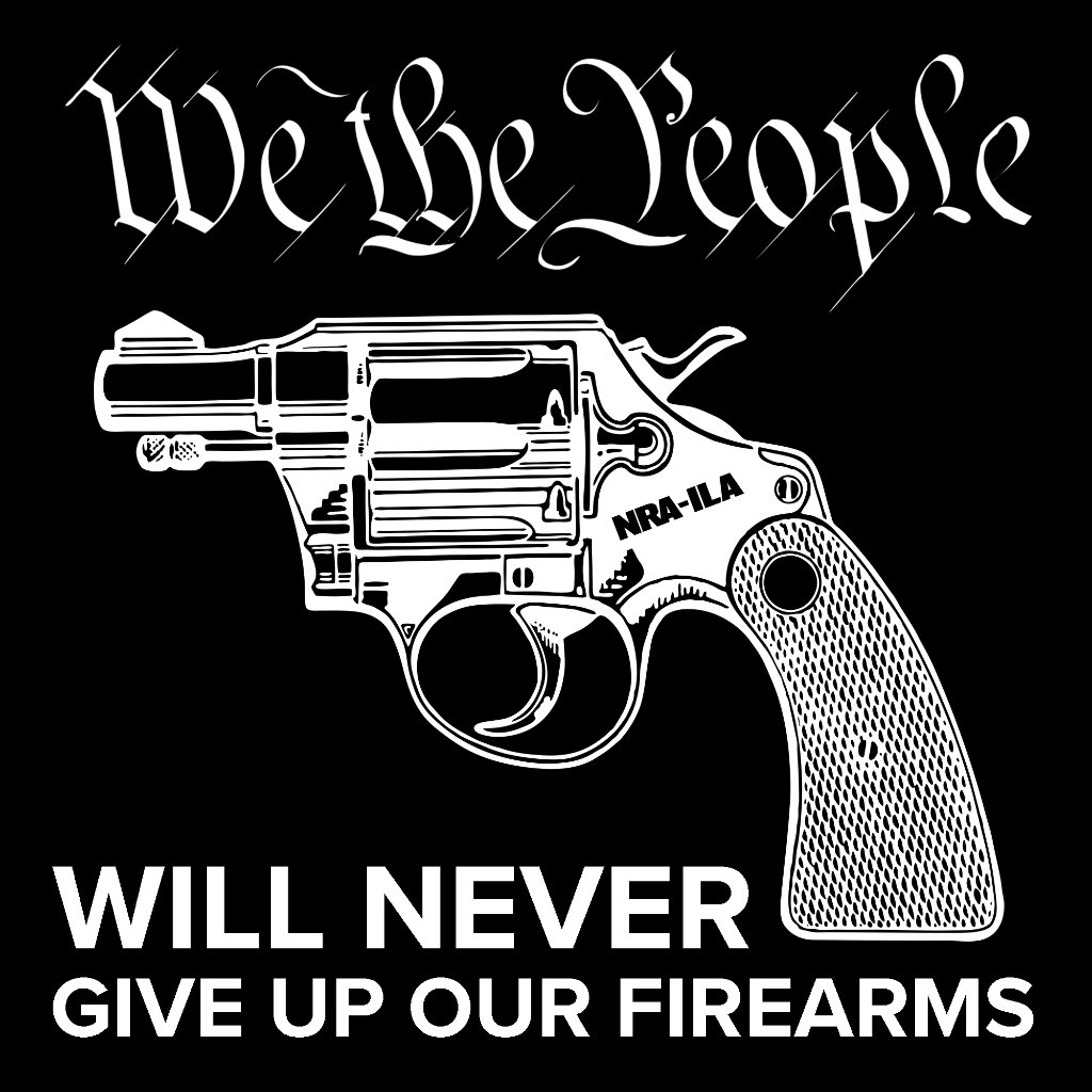 NRA's tweet photo. Never. #2A #DefendtheSecond #wethepeople https://t.co/cCPd6HuXUz