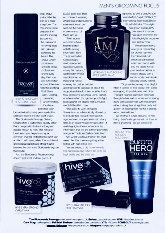 HeavenMens's tweet photo. Thank you @fashion_darling for featuring our #M4M Moisturiser and #PostShaveSpray in her fantastic #FathersDay gift ideas! The article is published in @riversidej - Chelsea &amp; Kensington edition. #HeavenMens Purchase yours now in time for next Sunday! https://t.co/hybDufNUGR https://t.co/9o4UoGXGkC