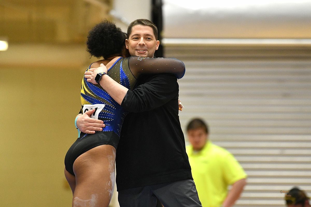 WVUGymnastics's tweet photo. Everyone wish a big Happy Birthday to our fearless leader @CoachJasonButts!! We 💙 you Jason! https://t.co/cYwXskxokP