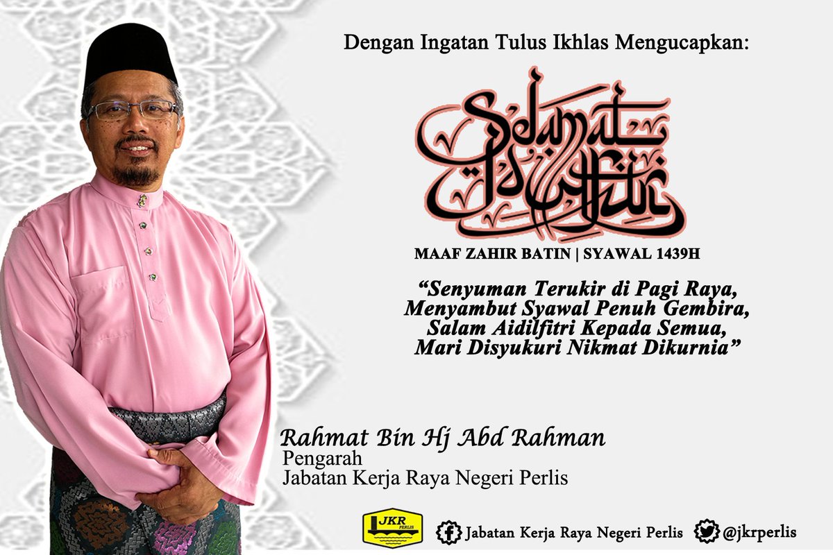 dengan ingatan tulus ikhlas daripada