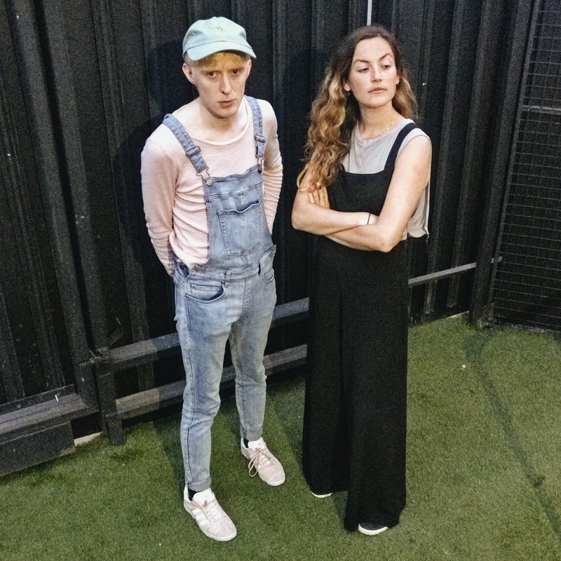 CHILDCAREBAND's tweet photo. We don't look happy, but we are happy, very happy. Happy because @huwstephens gave Big Man (ting) another spin on @BBCR1 last night.

Give it a listen back here, includes spicy @ourgirluk session too:

https://t.co/2Ui8cGWWQl https://t.co/jgm1qbUuag