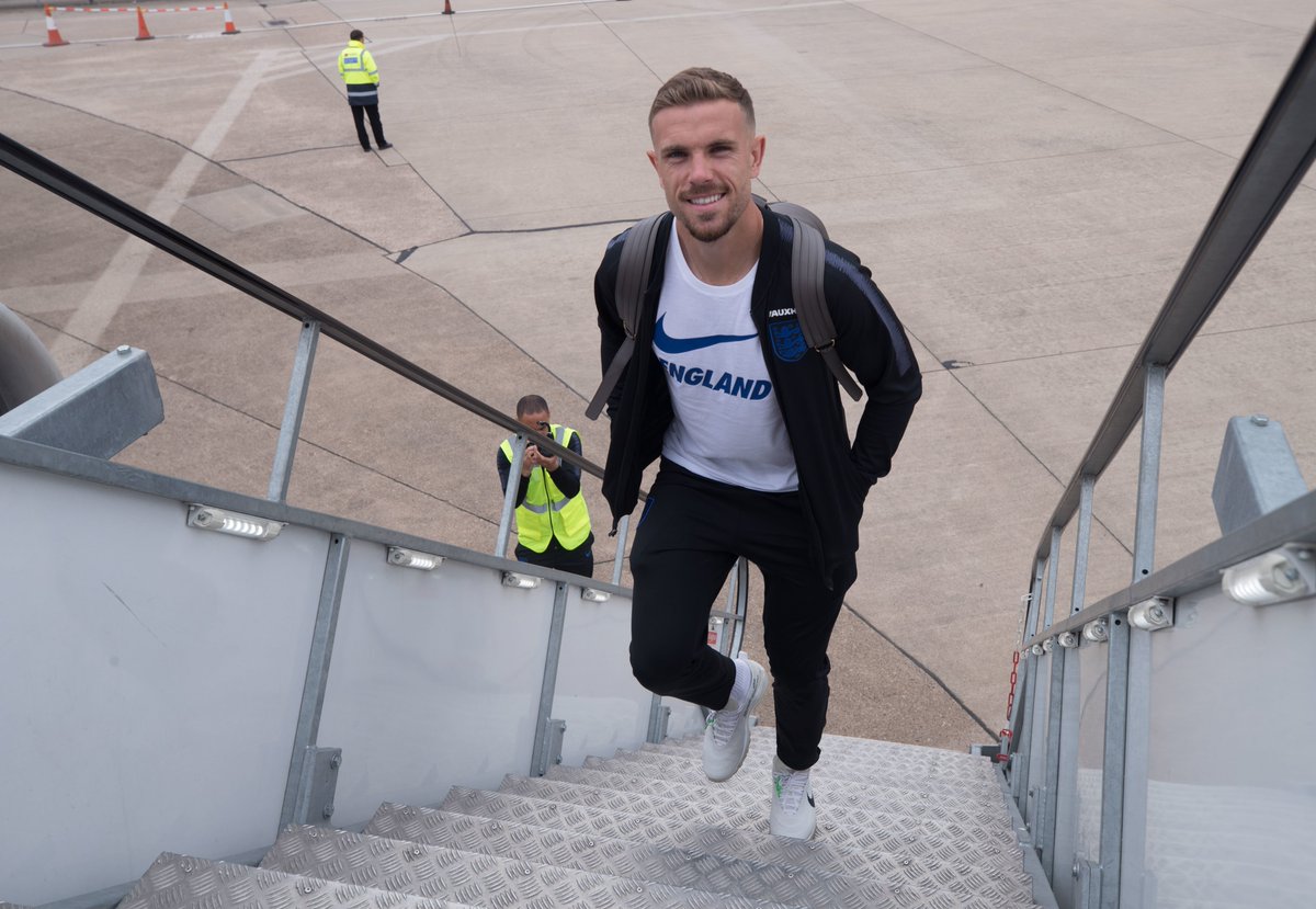 England's tweet photo. Russia-bound. 👍

#threelions https://t.co/siUq5CHGNF
