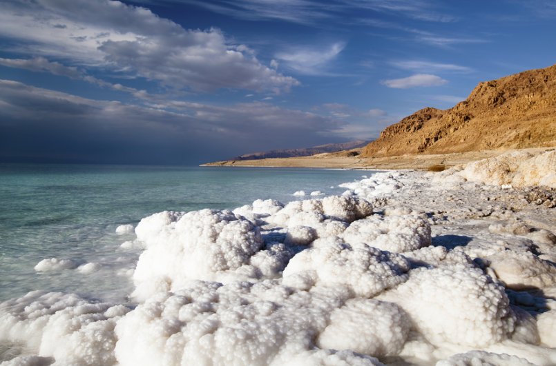 CryptoBull's tweet image. This is the dead sea, the saltiest place on earth, second only to the XRP community after coinbase decided to add ETC.