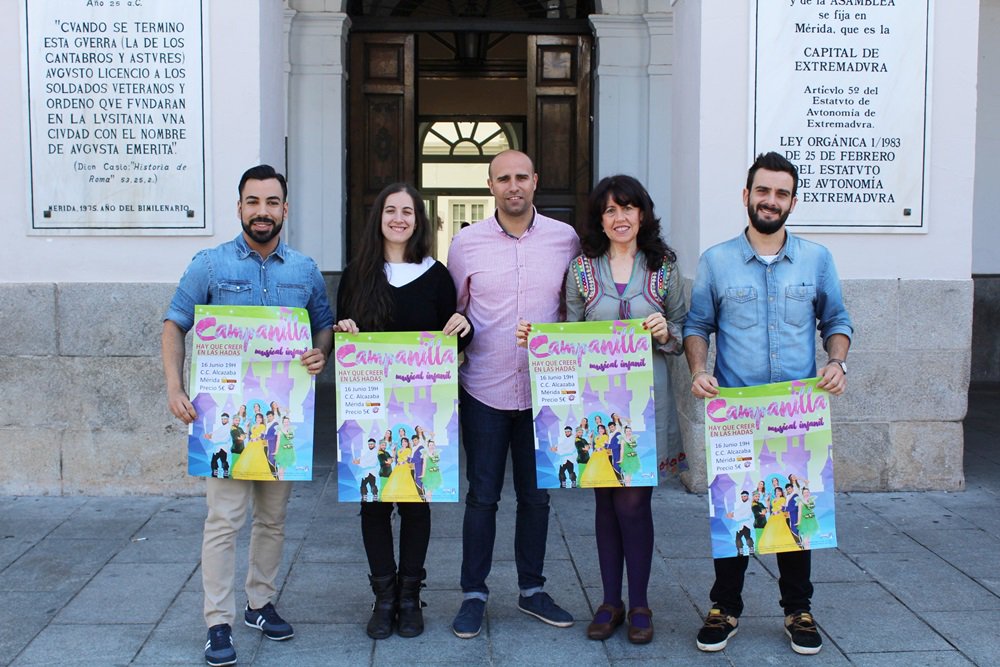 ayto_merida's tweet photo. El musical “Campanilla, hay que creer en las hadas” llega al Centro Cultural Alcazaba este sábado 16 de junio. El precio de la entrada es de 5€ >> https://t.co/af5x1vBhOD https://t.co/DtPshQJB7O