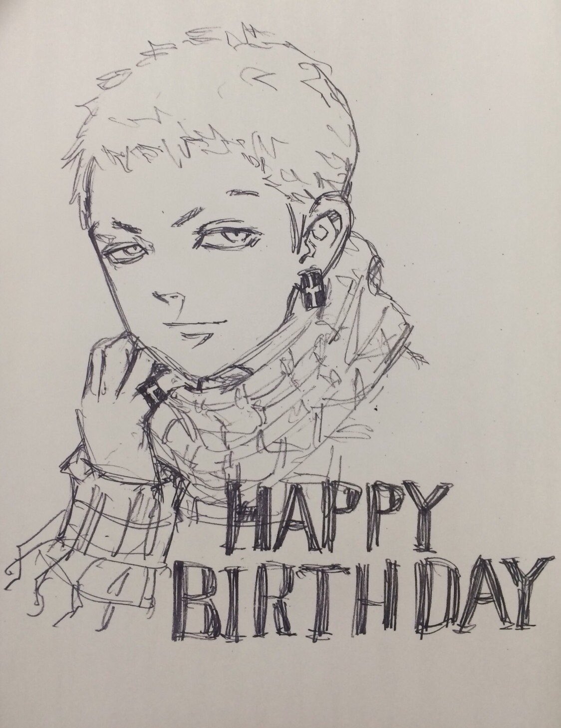 和久井先生のらくがき Twitter