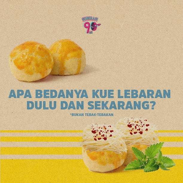 Generasi90an's tweet photo. Menurut kamu ada bedanya ga kue-kue lebaran jaman dulu sama jaman sekarang? Bukan tebak-tebakan lho ya! #G90AN #G90NGABUBURIT #G90RAMADHAN https://t.co/V6IF2JKgNT