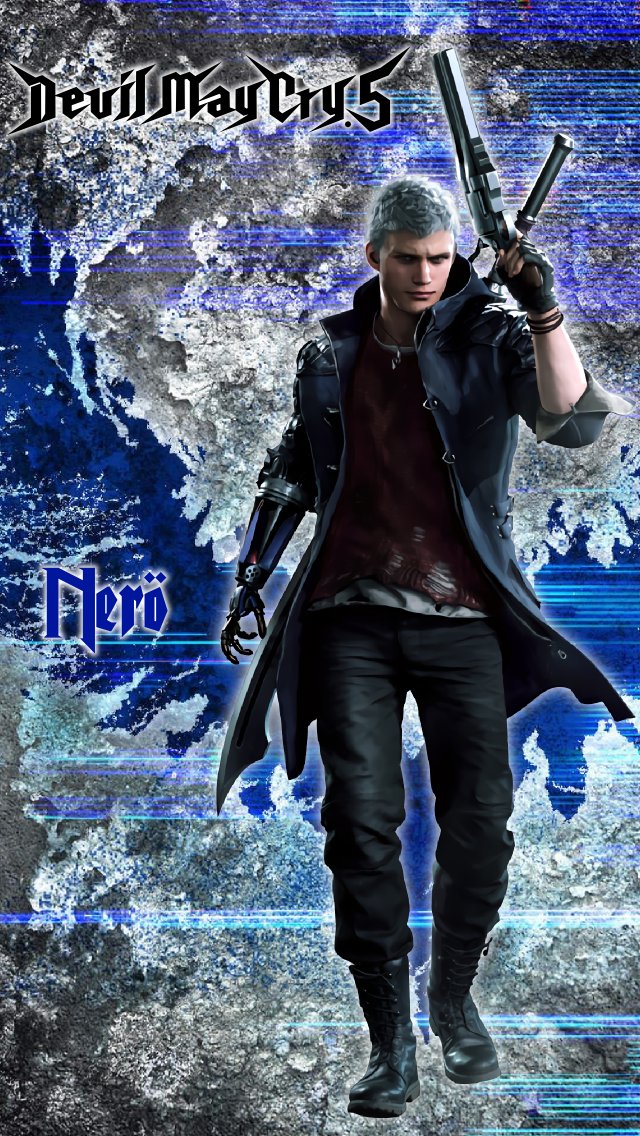 デバイス Twitterren せっかくなので切り抜いたネロで壁紙 Dmc5 Wallpaper