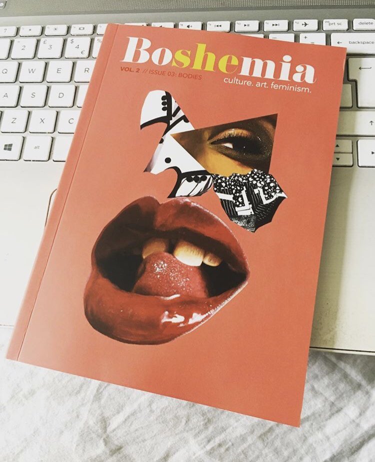boshemiamag's tweet photo. ⚡️Issue 03: BODIES⚡️
From moments of #bopo elation to those days where you just hate your body, the latest Boshemia is here to remind you that body positivity is a journey in which you are not alone 💕
Get your copy @ https://t.co/PrSmCpcKQv
#culture. #art. #feminism. https://t.co/vuDS0DiS5q