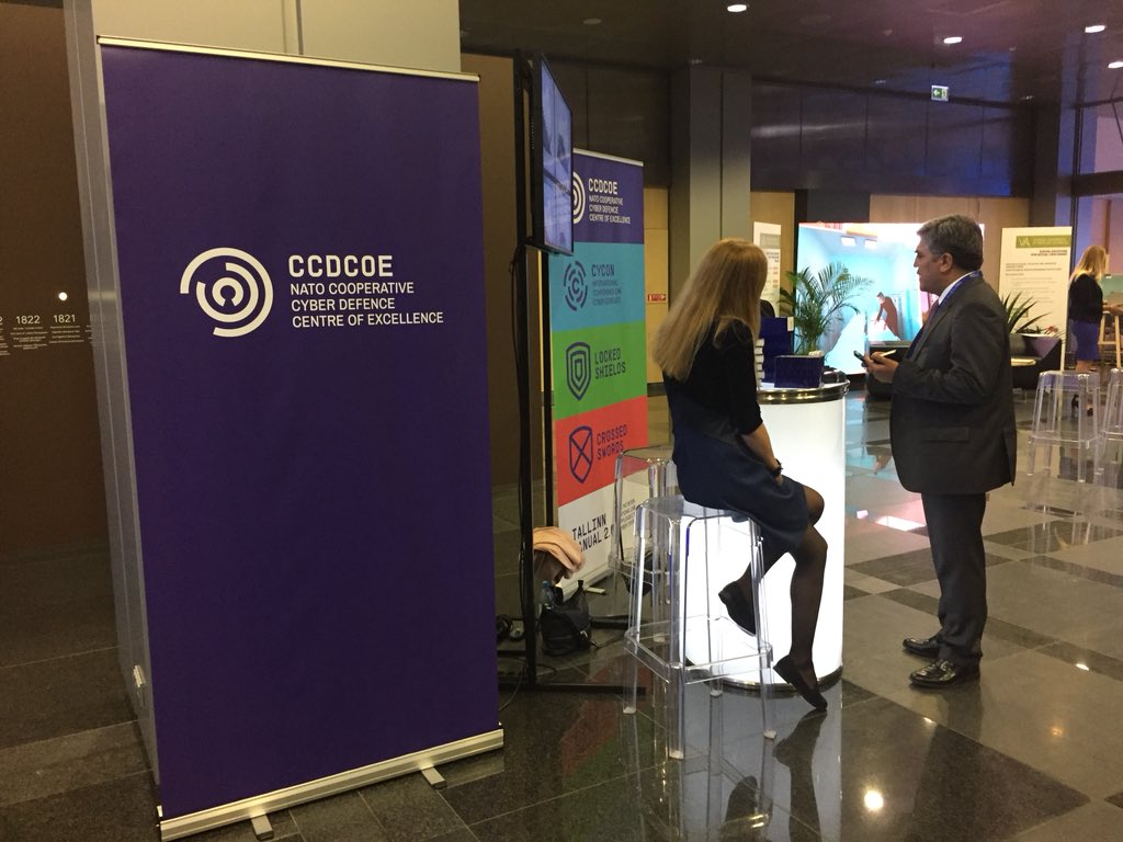 ccdcoe's tweet photo. Glad to promote our COE @STRATCOMCOE annual event Riga #stratcomdialogue #RigaStratCom this week. Excellent event with esteemed speakers and guests! https://t.co/qmQ6uL0SOY