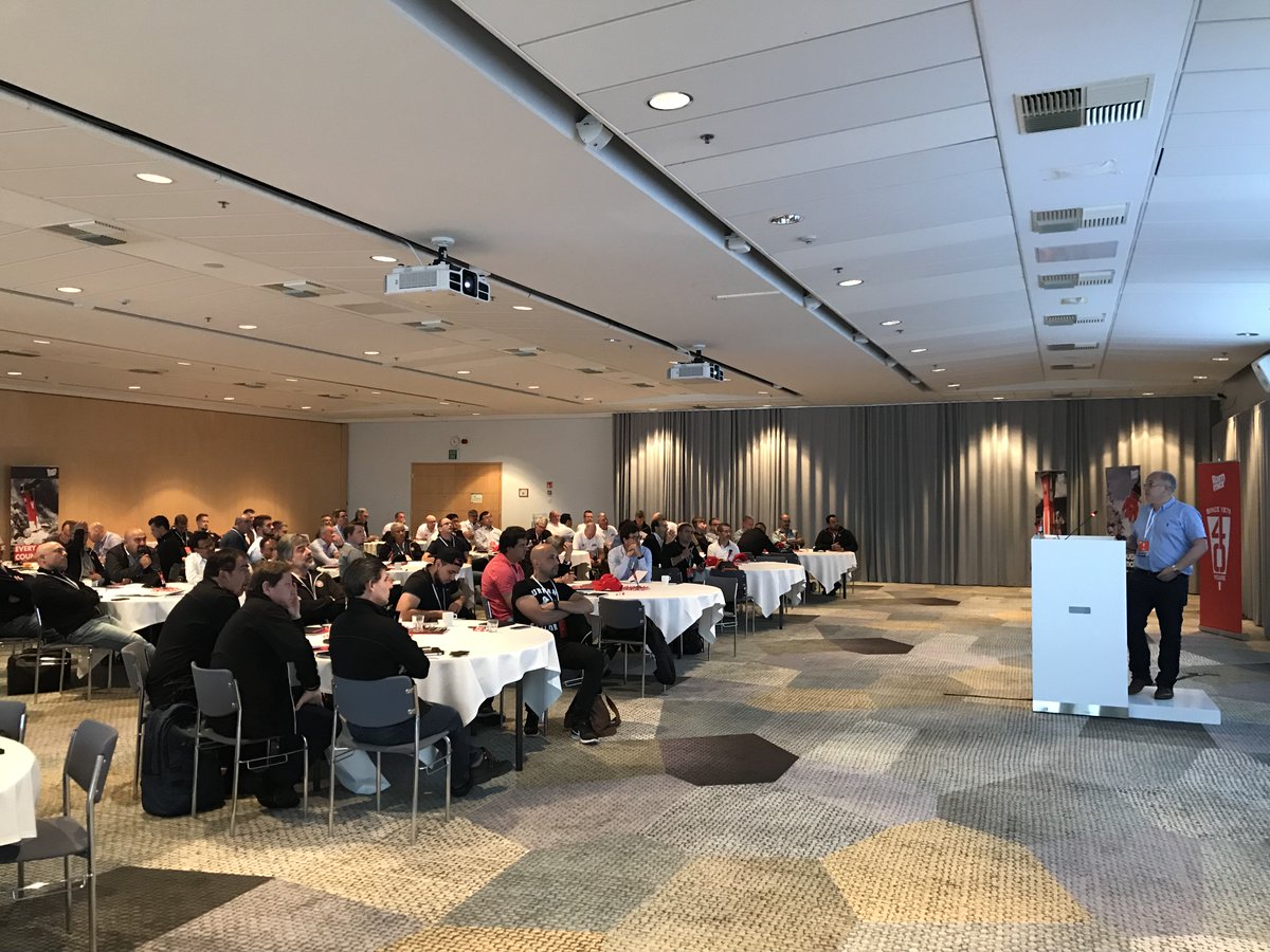 rammerofficial's tweet photo. Rammer Dealer Seminar 2018 taking place in Helsinki - the best group of dealers in the world. Great to have you here! https://t.co/cdcAda0tBA