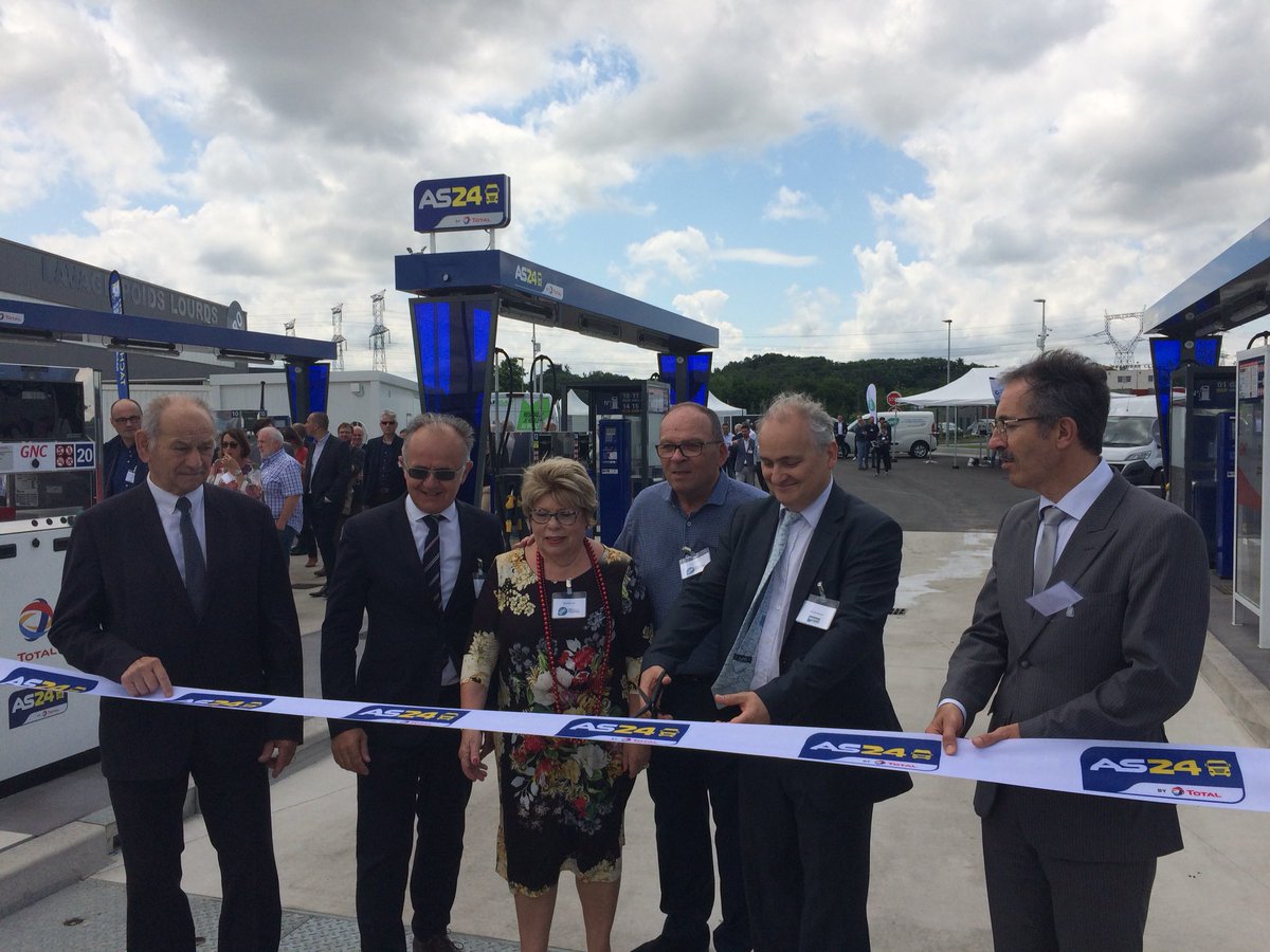 gaz_mobilite's tweet image. Double inauguration ce jour pour #AS24 et #Proviridis V-Gas à Saint Quentin Fallavier #GNV