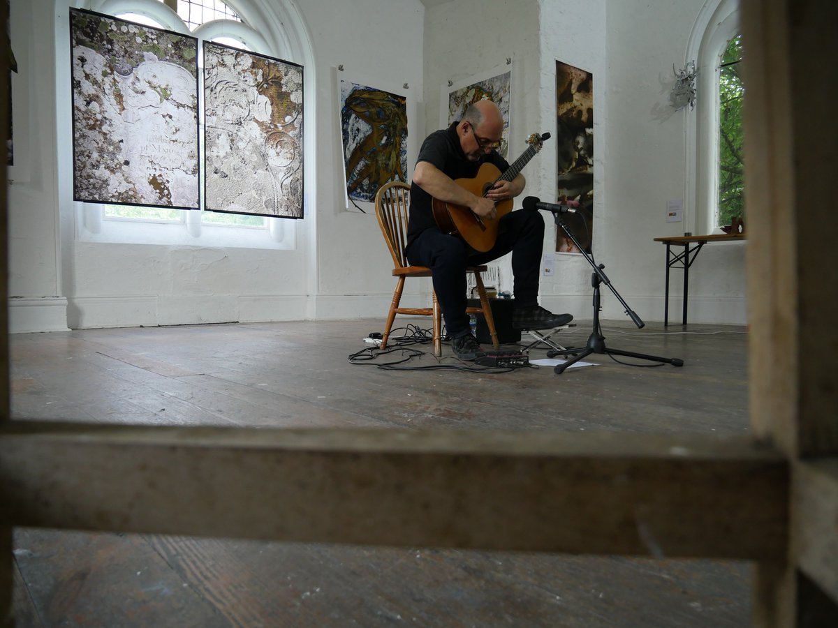 ISD2018's tweet photo. Martin Vishnick played a fantastic set on Saturday ISD! At Live Walcot Chapel #fab18 #soundsdevicive @FringeArtsBath @MVishnick Video and recording soon https://t.co/Rl3Myzof1m