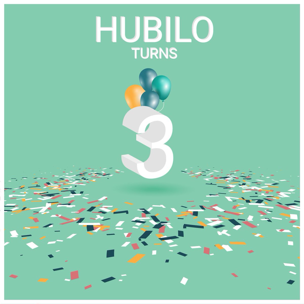 Hubiloconnect's tweet image. We told you today was special. It's terrific Tuesday at Hubilo as, *Drumroll*...We turn THREE today! It's Hubilo and Hubilo CEO @jvaibhav1101's Birthday! Turning over a new leaf, we hope we grow just as strong! #Birthday #Celebrations #Hubiloteam #Happythird #Hubiloday