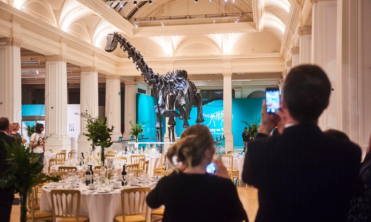 BM_AG's tweet photo. Wow, the first #DinewithDippy @BM_AG looks like it was amazing! Find out how you could dine with Dippy by booking a shared table or booking a Drinks & Dining Package! https://t.co/XBSXtEQz2W #DippyonTour https://t.co/GmfqSdmnCV