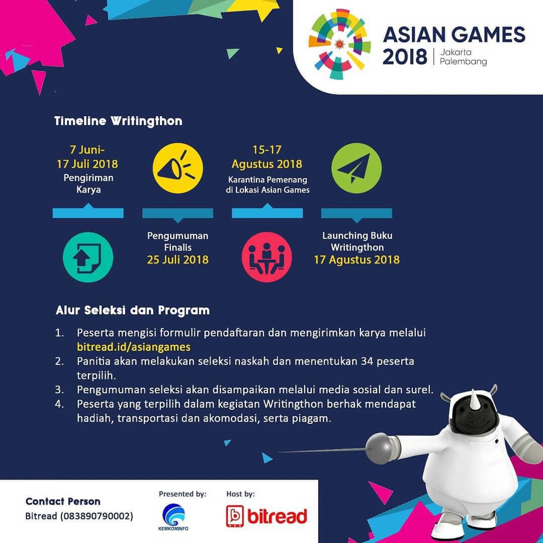 Asian Games Writingthon DffQUd7U0AAZPEE - Asian Games Writingthon