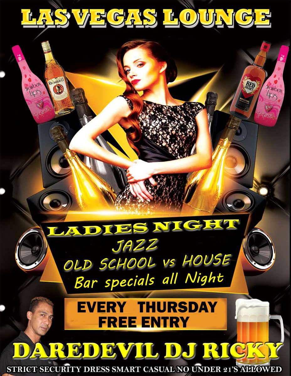 DjRicky25's tweet photo. Back from Polokwane in my home town this Thursday I will be jamming at Las Vegas Lounge it's free entry for all with awesome Dj's hitting the decks all night let's get your weekend started https://t.co/U4Kjy42Ys4