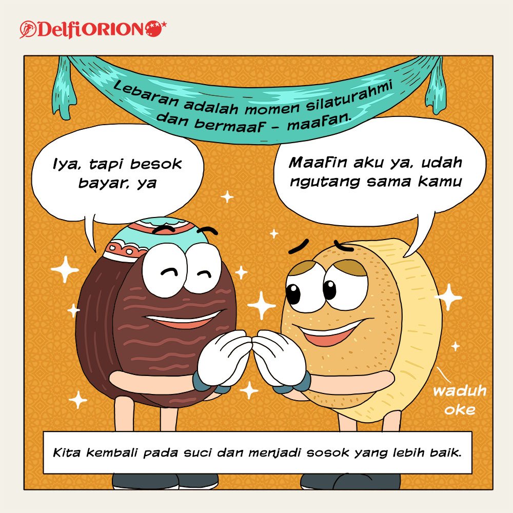 DelfiOrion's tweet photo. Lebaran adalah momen silaturahmi, kembali suci dengan maaf di hati.

Selamat Hari Raya Idul Fitri 1439 H, guys. Semoga idul fitri menjadi berkah buat semuanya, mimin mohon maaf ya kalau banyak salah.

#chocopie #delfiorion #delfiorionchocopie #idulfitri  #idulfitri2018 #lebaran https://t.co/psailQTbHI