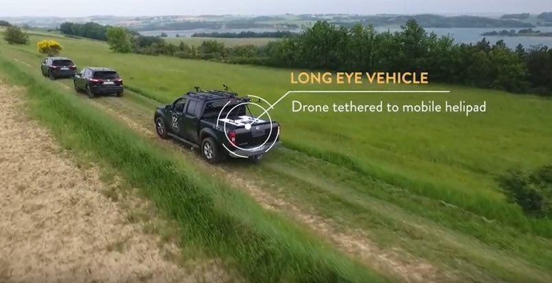 ScalianGroup's tweet photo. Long-Eye est la solution développée par Scalian qui associe #drone à un véhicule d’intervention. Elle allie géolocalisation, détection de mouvements et évaluation des cibles pour des interventions sécurisées. Découvrez Long-Eye en vidéo https://t.co/MpQdDNGplD et @cogeseurosatory https://t.co/HsSOvNtQ21