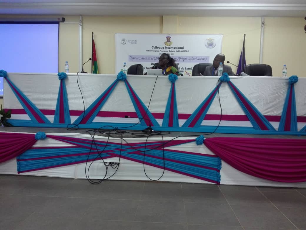 Reprise ce matin des travaux du Colloque #GeoconfLome2018 avec différents ateliers.

<a href="/Geo_Univlome/">Géographie_UnivLomé</a> <a href="/KoffiAdjalo/">D. Koffi ADJALO</a> <a href="/KHouedakor/">Koko Houedakor</a>
#LARDYMES
<a href="/campustg/">CAMPUS TOGO</a>