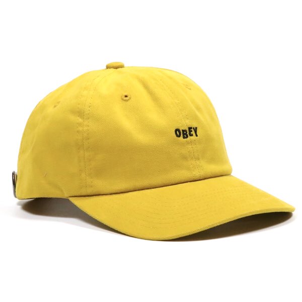 obey cutty 6 panel snapback