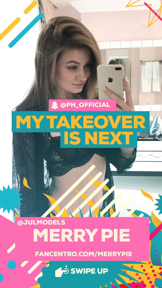 julmodelsagency's tweet photo. Today our beauty #merrypie on @Pornhub Snapchat account 👉 https://t.co/JtnfG0Tc2Y 👈 make your day special with #MerryPie 💋 https://t.co/nxlSYpQ8c1
