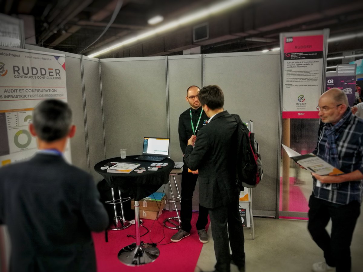 rudderio's tweet photo. Retrouvez #RUDDER à la Convention Annuelle du @CRiP_asso aujourd'hui et demain, à l'espace Champerret !
Venez discuter avec nous de #continuousconfiguration, d' #audit, et de vos problématiques de #sécurité du SI !
-> RDV au Village Opérations, stand 220 https://t.co/H07d85RBTn
