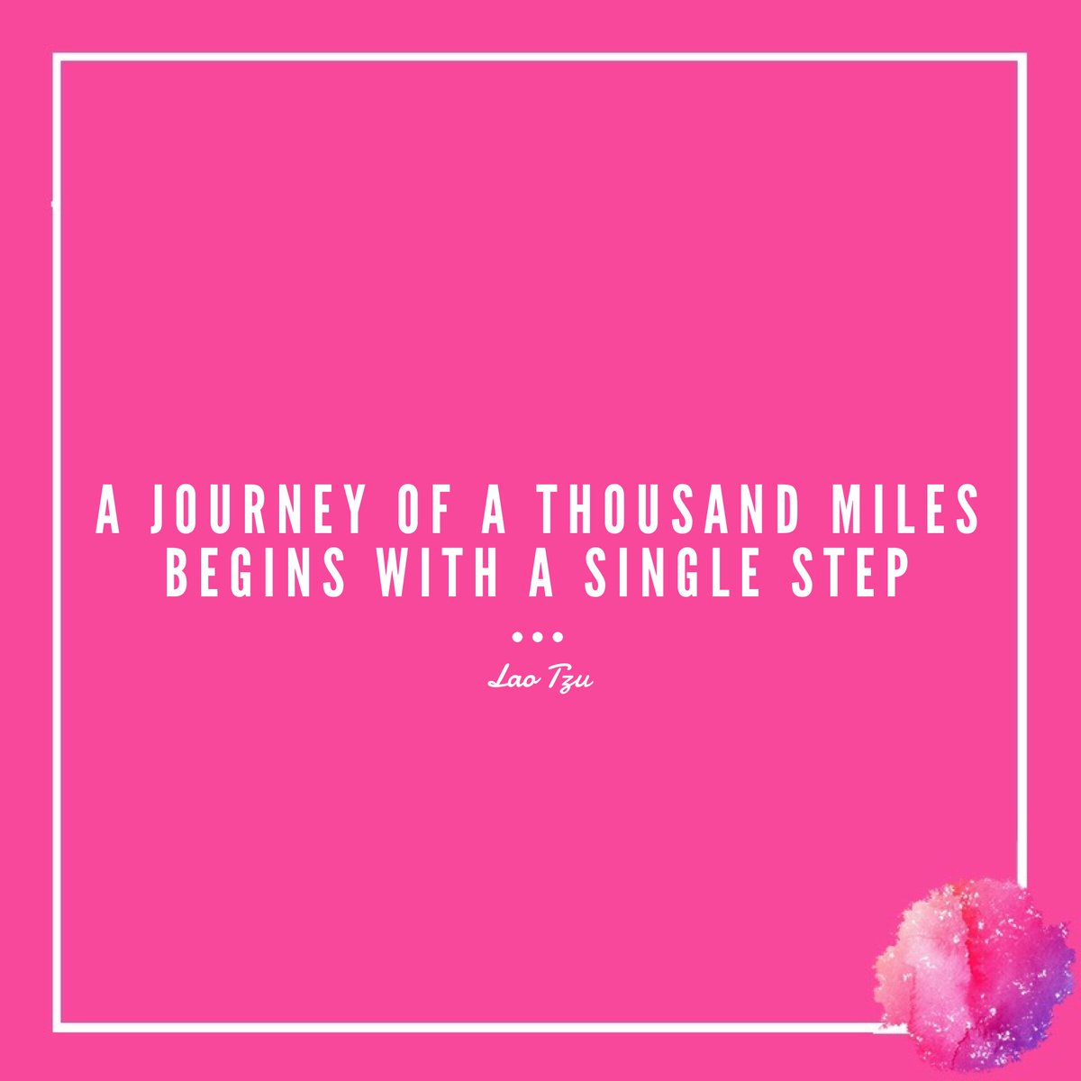 MeganAnnHall's tweet photo. What’s your first step going to be? 

#juststart #thousandmiles https://t.co/gZoDJ2OEDz
