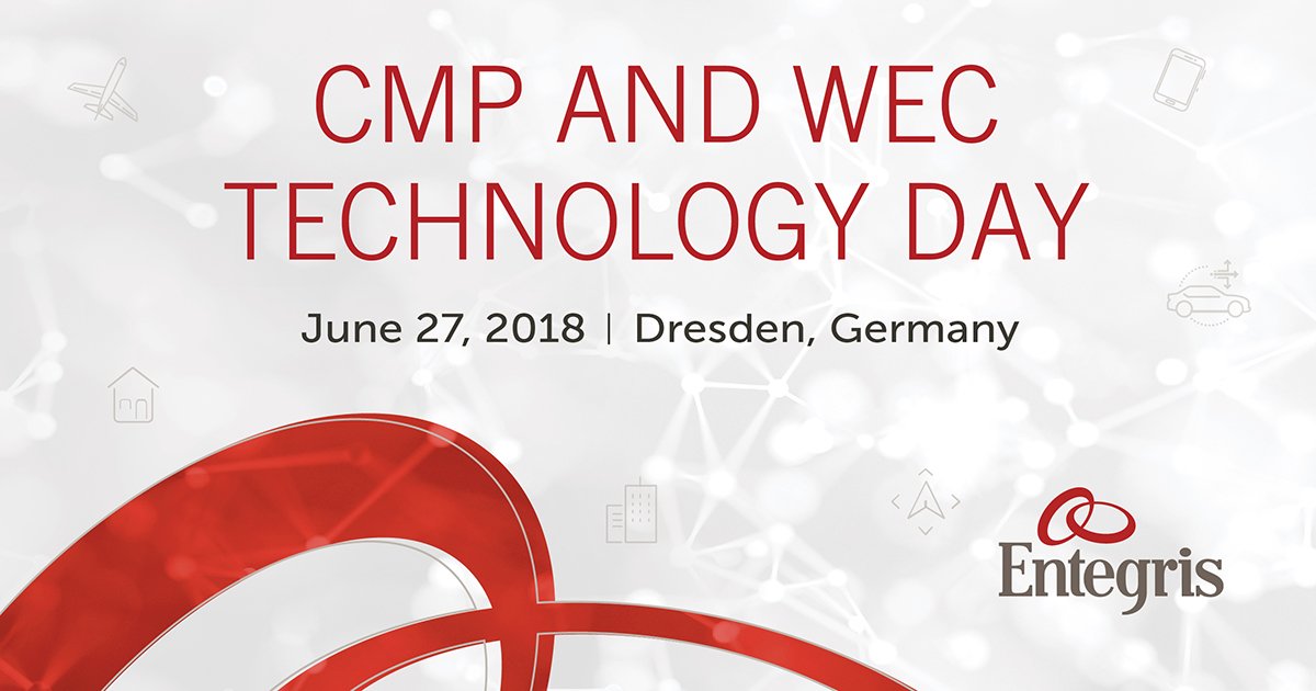 Entegris's tweet photo. Would you like to reduce operating costs &amp; maximize efficiency? Attend CMP &amp; WEC #Technology Day to learn more about our products &amp; solutions. Register today! https://t.co/OUcEcv3gdp. #Entegris #semiconductors #WetEtch #Chemical #Planarization #chipmakers https://t.co/kkkKDP1RXX