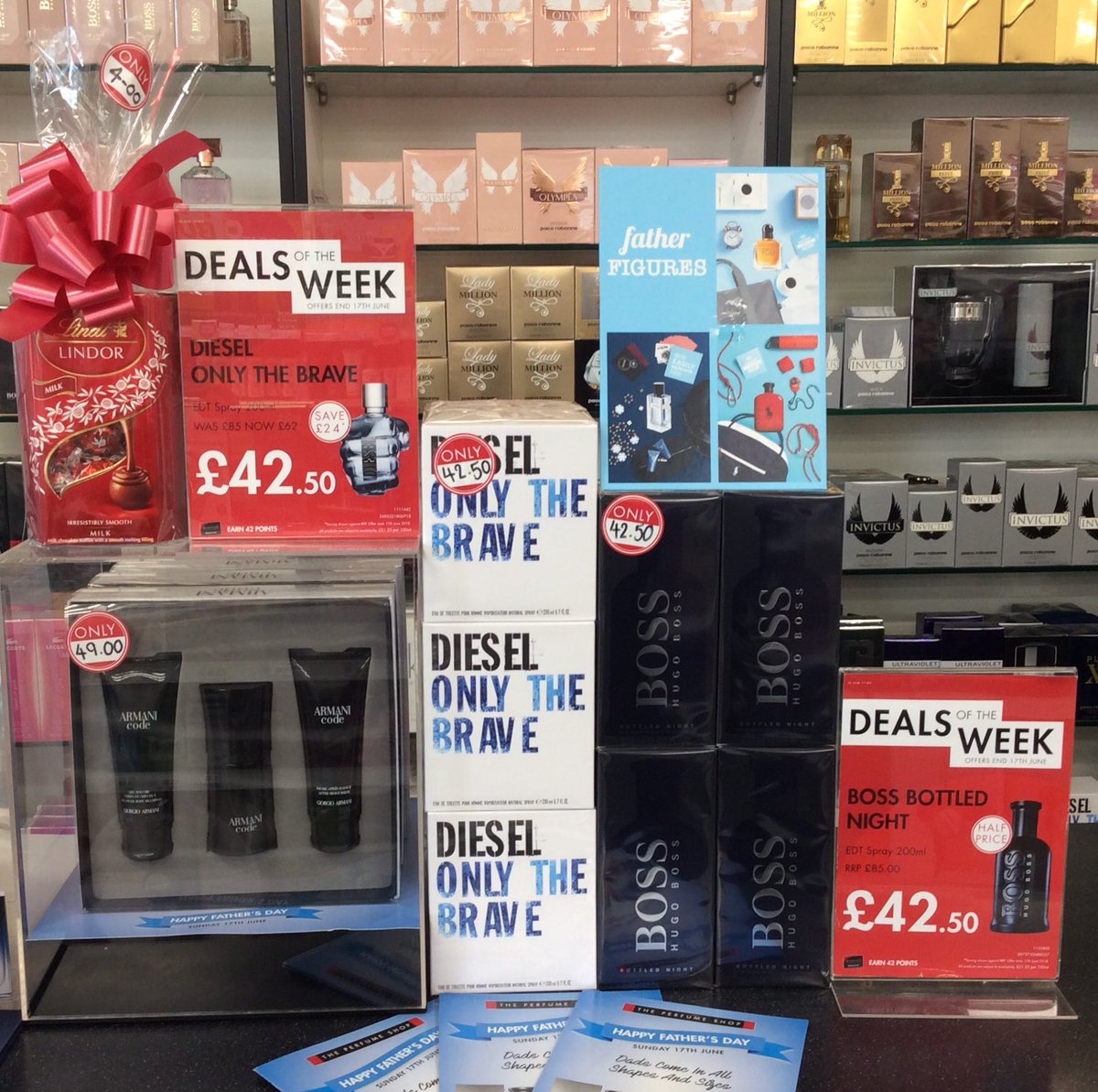 TPS_MKSD503's tweet photo. Shopping for #Fathersday ? We’ve got you covered ⭐️ from our amazing deals of the week, to our exclusive freebies, we’ve got something for every dad!👔 come see us @centremk inside Superdrug 😊 @amurphytps @avinitlargechic #perfume #fragrance #sale @jodithwilson https://t.co/oKS5fSZRhB