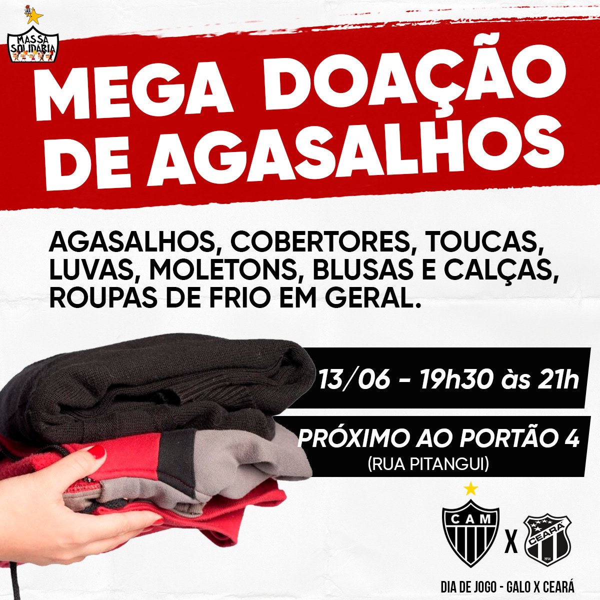 Massa Solidária tweet media