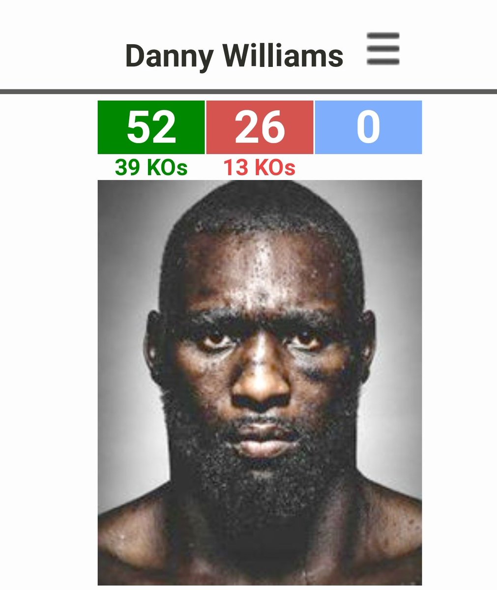 Boxing_Exposure's tweet photo. Crazy to think Danny Williams is still fighting and won his last 4. 3 by 1st Round KOs/TKOs. Albeit against limited opposition. #wardanny https://t.co/3rEOj5Awci