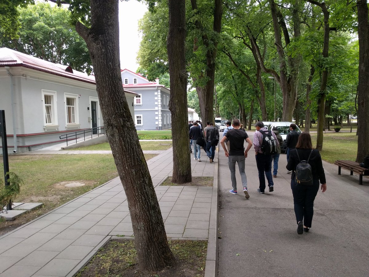 #ddwBaltics next step is to visit <a href="/VilniusTechPark/">Vilnius Tech Park</a> - putting the park in Tech Park! #SoftLandingEU #StartupLighthouse