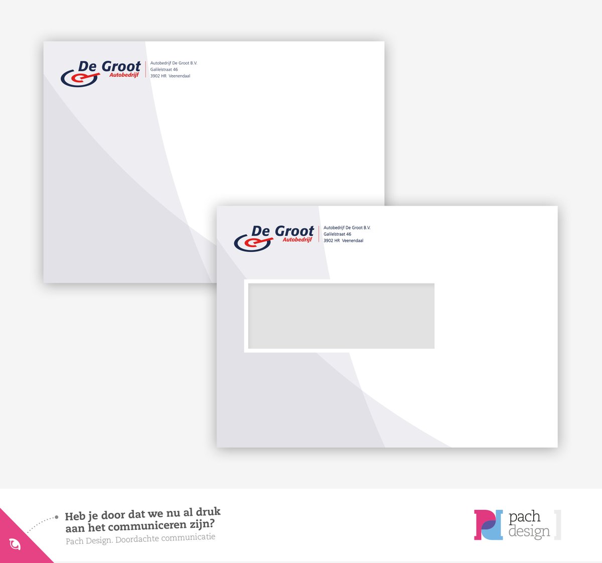 De EA5 enveloppen voor Autobedrijf de Groot zijn weer gedrukt en afgeleverd!

#drukwerk #veenendaal
