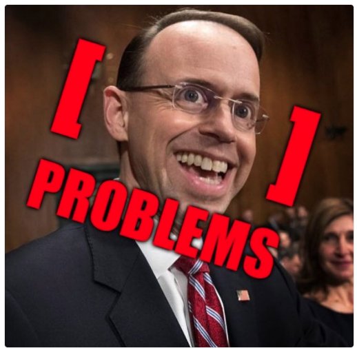geoff_deweaver's tweet photo. Big trouble for little Rod Rosenstein #TheGreatAwakening #MAGA #pedogate #pizzagate #tucsongate #ObamaLegacy https://t.co/hSaESMSzRs