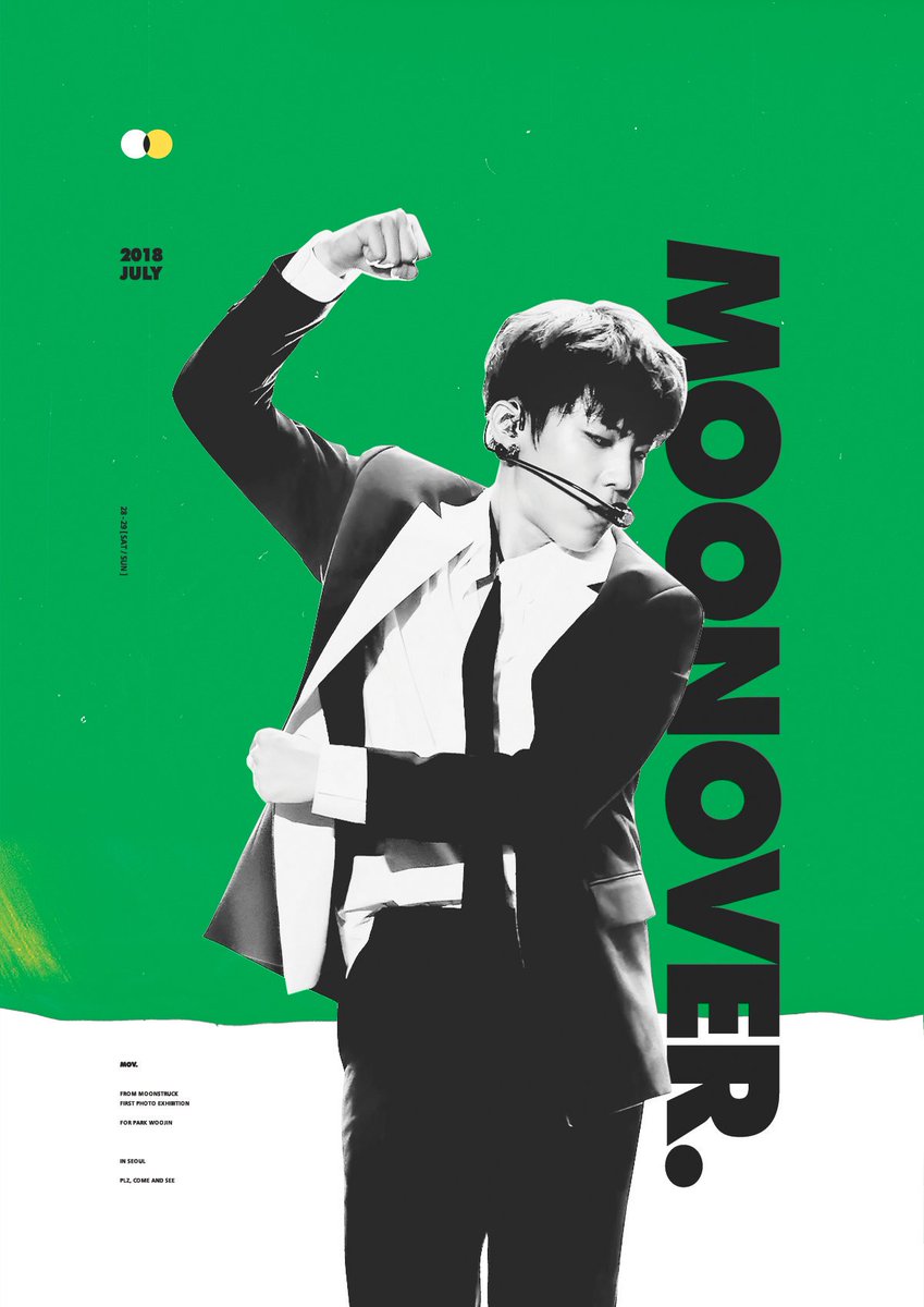 PARKWOOJINkr's tweet photo. 🌖🌕🌔

ㅡ MOONOVER

FROM MOONSTRUCK-!
1ST PHOTO EXHIBITION.

FOR PARK WOOJIN

IN SEOUL 

🌆
2018.07.28 - 29 [ SAT / SUN ]

COMING SOON. https://t.co/HiNF0YRNQm