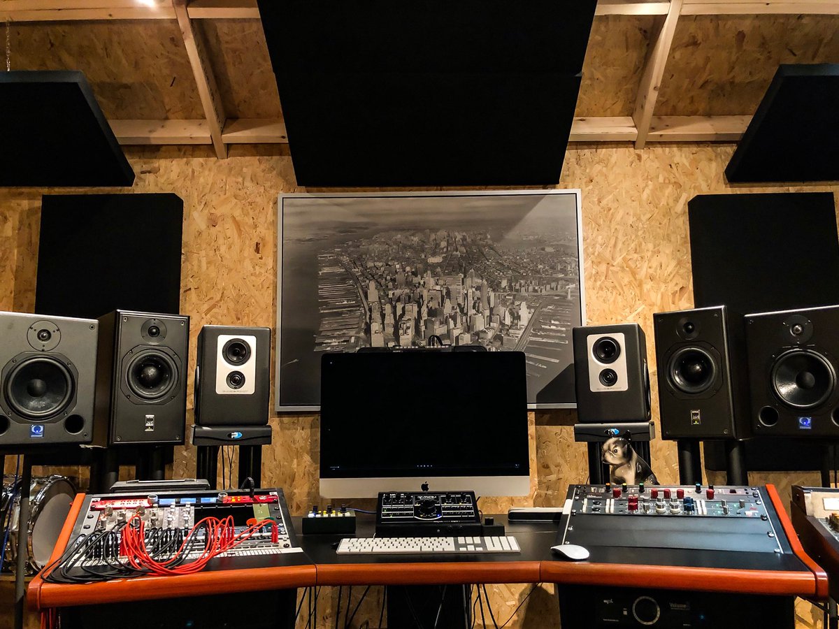 sortrehearsals's tweet photo. Producers/Engineers/Audiophiles: we have 3 sets of monitors living in our studio at the minute, all at the same price point, ready for you to test! Book an appointment, bring in your mixes and see how they compare. Thanks to @Studiocare for letting us play with them for a while. https://t.co/bDMsNbtFF0