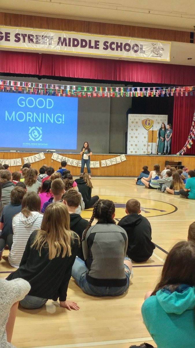 InclusMattersNB's tweet photo. Global Minds founder Peyton Klein @GSMSCrusader Kick off..so proud of George Street actively building community with newcomers @ASDWLimelight @ASDWNewcomers https://t.co/EFJVs6W4qV