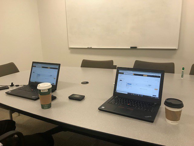 VelocityProcure's tweet photo. Coffee, conference rooms, and early morning demo's with @Zycus #partnersinprocurement https://t.co/mJlzqAcwF4