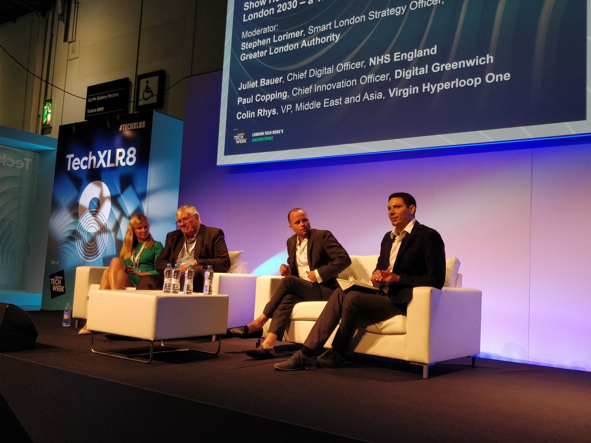 Mark Corbett (@mwcorbett) on Twitter photo Collaboration is at the core to the strategic vision of #london2030, a true #tech city. Inspiring panel featuring @JulietBauer <a href="/NHSEngland/">NHS England</a>, Paul Copping <a href="/DigiGreenwich/">Digi Greenwich</a> and Colin Rhys @HyperloopOne #TechXLR8 #LTW Collaboration is at the core to the strategic vision of #london2030, a true #tech city. Inspiring panel featuring @JulietBauer <a href="/NHSEngland/">NHS England</a>, Paul Copping <a href="/DigiGreenwich/">Digi Greenwich</a> and Colin Rhys @HyperloopOne #TechXLR8 #LTW