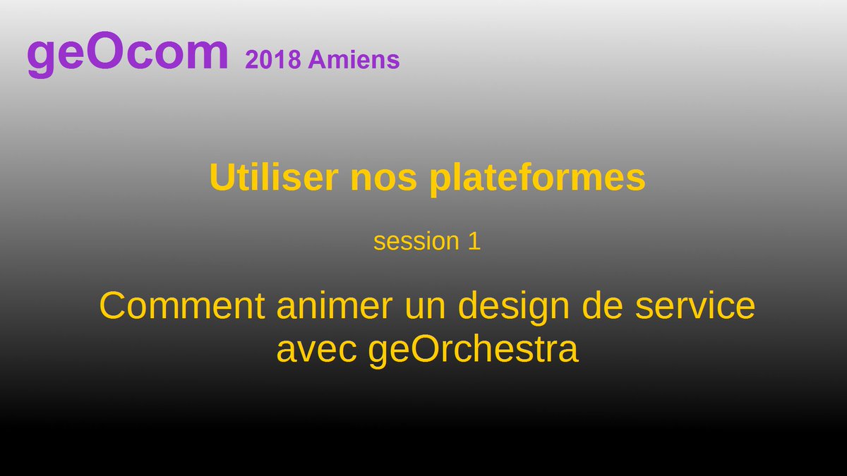 georchestra's tweet photo. Le #geocom2018 reprend avec un atelier animé par @geobretagne https://t.co/T3j0hxWtzw
