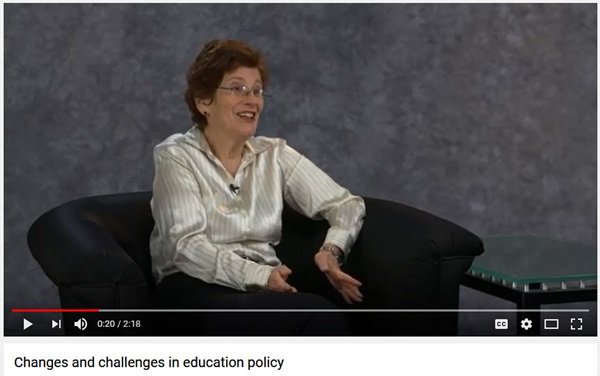 Watch Margaret Goertz talk about changes & challenges in ed policy covered in Advancing Human Assessment’s chapter “Contributions to Education Policy Research”. #EducationalResearch #EducationPolicyResearch #EducationalEquality #EducationalOpportunity
qoo.ly/p22ax