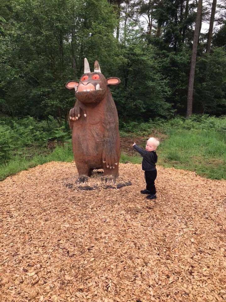 _Michaeldhill's tweet photo. @Dalby_Forest My little lad found the #Gruffalo last week on our little trek up to #Adderstone 😊 he loves the  #Gruffalo and the running around in the forest. https://t.co/wsx6UdYvL0