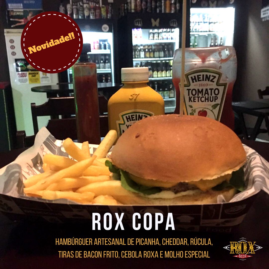 _Mattiello's tweet photo. A partir de amanhã teremos esta delícia no nosso cardápio! Venha experimentar \m/ #hamburguer #hamburguerartesanal #hamburguerdepicanha #pub #saocaetano #comida #almoço #happyhour #roxbeer https://t.co/DgBiiAfvgg