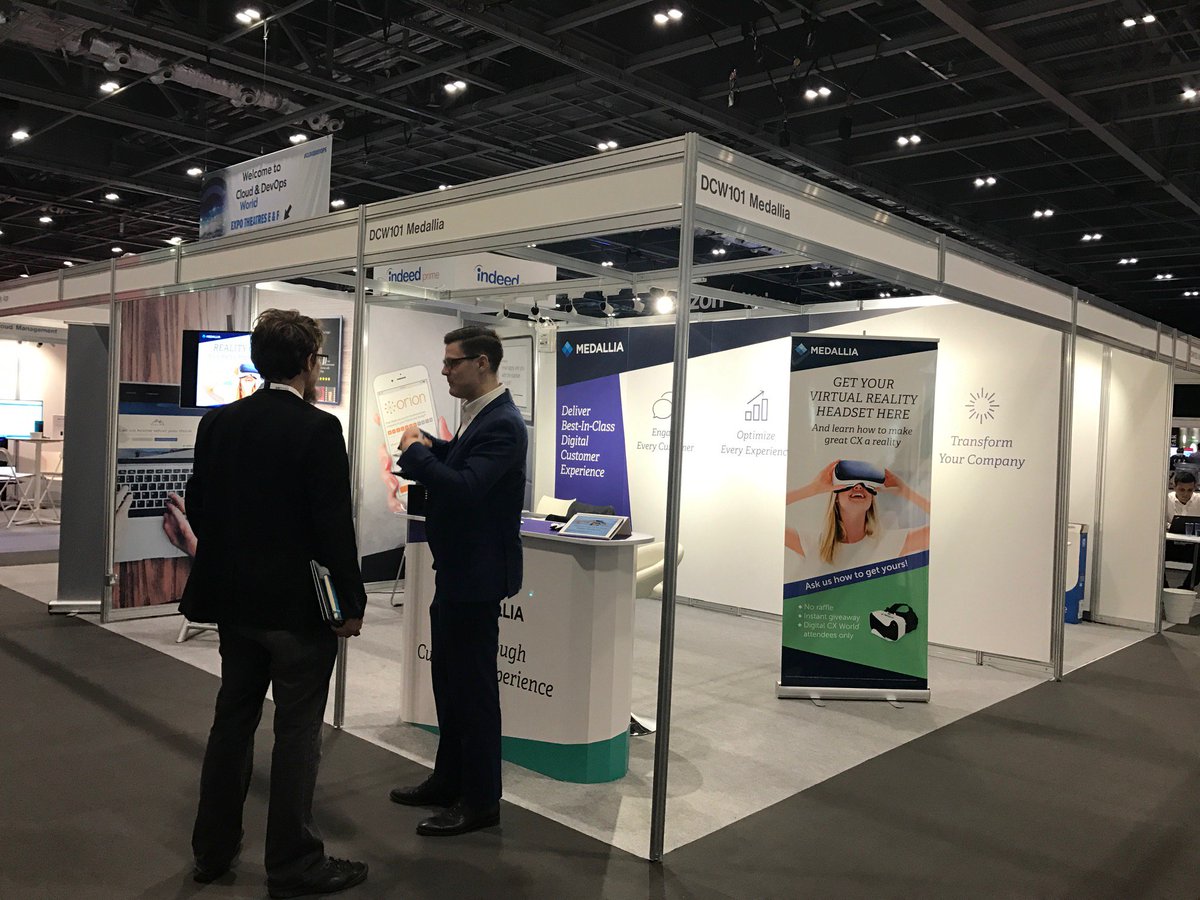 If you're visiting #DCXWorld come meet us at Booth DCW101! We'd love to talk to you about delivering great #CX