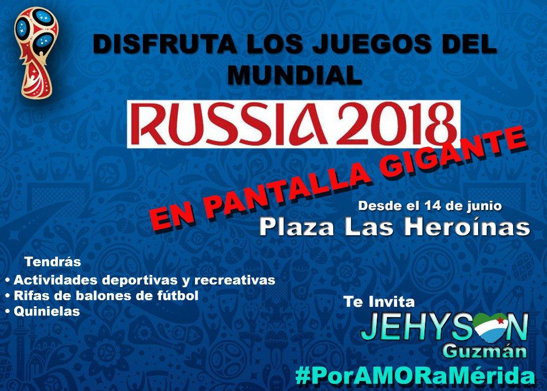 estadiometro's tweet photo. Vive la Fiebre mundialista desde esta 14 de junio en la plaza @LasHeroinas con pantalla gigante  invita @JEHYSONGUZMAN @estadiometrom https://t.co/3UyJyhZi0J