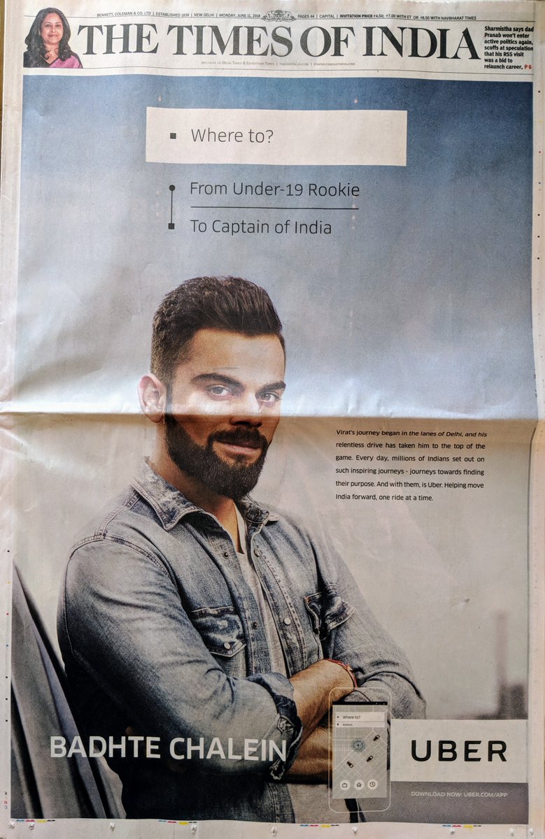andrewgordonmac's tweet photo. Love this from our @Uber_India Marketing team! 

#MoveForward https://t.co/F4OXUEGopm